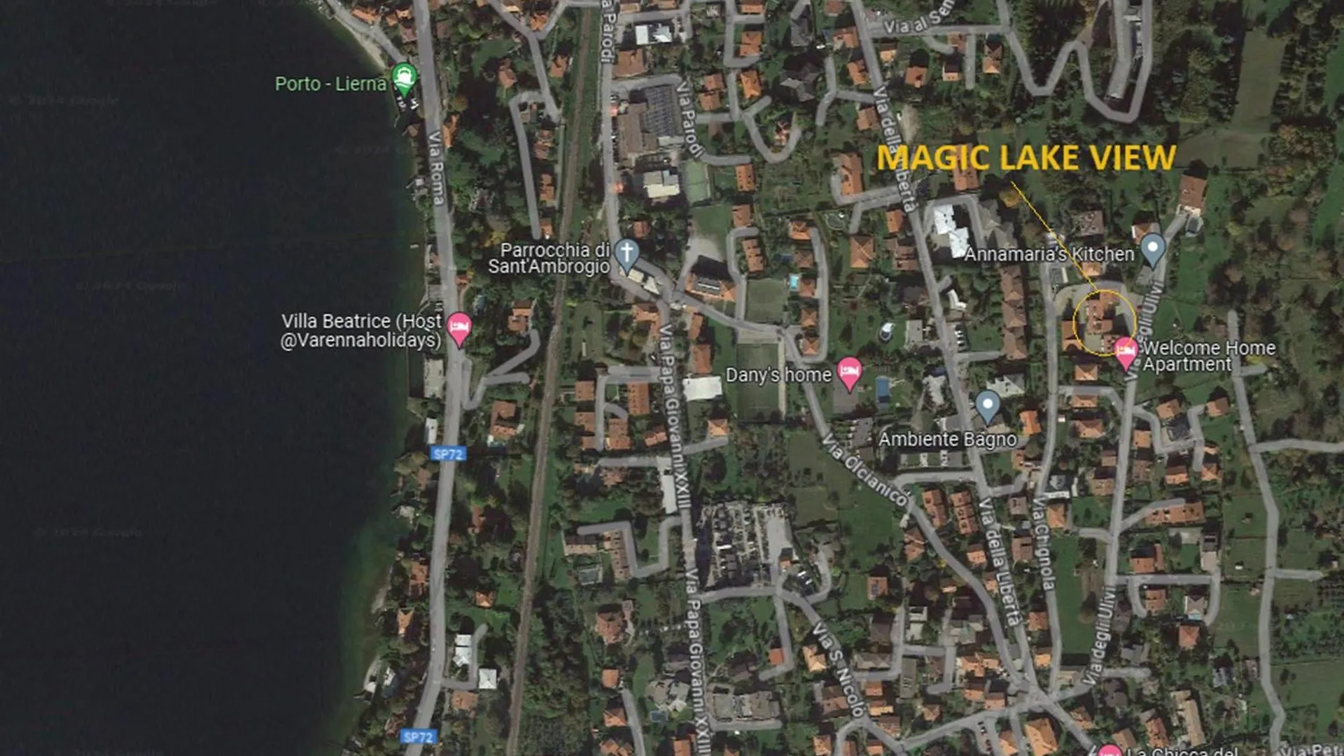 Apartman Magic Lake View Lierna